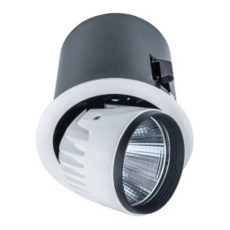 Italux 5902854531875 LED zapustené svietidlo Tanto WH | 38W integrovaný LED zdroj | 3900lm | 3000K