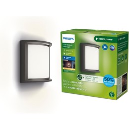 Philips 8720169276864 LED vonkajšie nástenné svietidlo Samondra | 3,8W integrovaný LED zdroj | 800lm