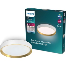 Philips 8720169301399 LED prisadené stropné svietidlo Hanno | 24W integrovaný LED zdroj | 2800lm | 4
