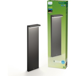 Philips 8720169257436 LED vonkajší stĺpik Bustan | 3,8W integrovaný LED zdroj | 800lm | 2700K