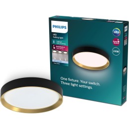 Philips 8720169301351 LED prisadené stropné svietidlo Hanno | 24W integrovaný LED zdroj | 2800lm | 4
