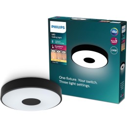 Philips 8720169301290 LED prisadené stropné svietidlo Coiner | 24W integrovaný LED zdroj | 2700lm |