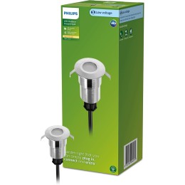 Philips 8720169269279 LED nízkonapäťové vonkajšie svietidlo Spore | 1W integrovaný LED zdroj | 2700K