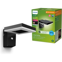 Philips 8720169265745 LED solárne vonkajšie nástenné svietidlo Zonal | 1,3W integrovaný LED zdroj |