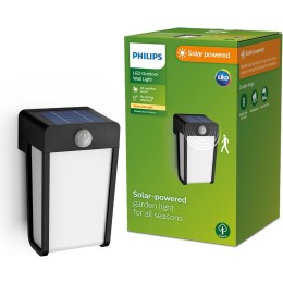 Philips 8720169265486 LED solárne vonkajšie nástenné svietidlo Shroud | 2,3W integrovaný LED zdroj |