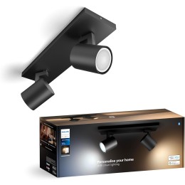 Philips Hue  8720169320352 LED bodové stropné svietidlo Runner  | 2x4,2W GU10 | 2x400lm | 2200-6500K