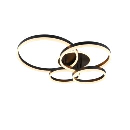 Trio 632210432 LED prisadený luster DRAKE | 50W integrovaný LED zdroj | 5850lm | 2700-6500K