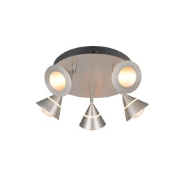 Trio 637010507 LED bodové stropné svietidlo ROMEO | 7W integrovaný LED zdroj | 700lm | 2300+3000+400