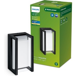 Philips 8720169266711 LED vonkajšie nástenné svietidlo Pyrona | 12W integrovaný LED zdroj | 1500lm |