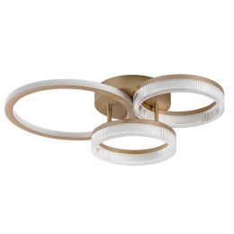 Rabalux 71473 LED prisadené stropné svietidlo Rivona | 38W integrovaný LED zdroj | 3500lm | 3000-650