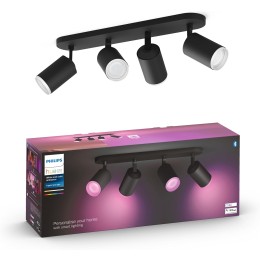 Philips Hue 8720169319394 LED bodové stropné svietidlo Fugato  | 4x4,2W GU10 | 2000-6500+RGBK