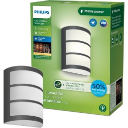 Philips 8720169269170 LED vonkajšie nástenné svietidlo Python | 3,8W integrovaný LED zdroj | 800lm |