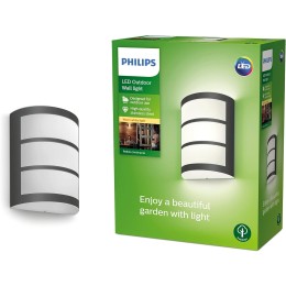 Philips 8719514417595 LED vonkajšie nástenné svietidlo Python 1X6W | 450lm 2700K | IP44