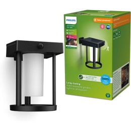 Philips 8720169263895 LED solárne vonkajšie nástenné svietidlo Camill | 1,4W integrovaný LED zdroj |