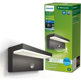 Philips 8720169257412 LED vonkajšie nástenné svietidlo Bustan | 3,8W integrovaný LED zdroj | 800lm |