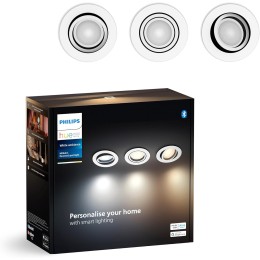 Philips Hue  8720169319813 LED zapustené svietidlo Milliskin  | 3x4,2W GU10 | 3x400lm | 2200-6500K