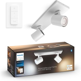 Philips Hue  8720169320475 LED bodové stropné svietidlo Runner  | 2x4,2W GU10 | 3x400lm | 2200-6500K