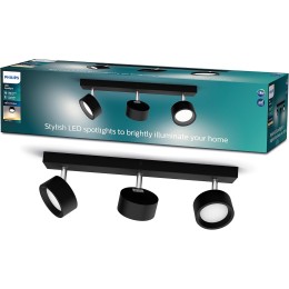 Philips 8720169174863 LED bodové svietidlo Bracia | 16,5W integrovaný LED zdroj | 1650 lm | 2700K