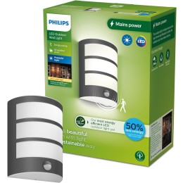 Philips 8720169269194 LED vonkajšie nástenné svietidlo Python | 3,8W integrovaný LED zdroj | 800lm |