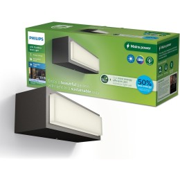 Philips 8720169257498 LED vonkajšie nástenné svietidlo Stratosphere | 3,8W integrovaný LED zdroj | 8