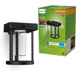 Philips 8720169263932 LED solárne vonkajšie nástenné svietidlo Camill | 1,4W integrovaný LED zdroj |