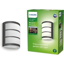 Philips 8719514417618 LED vonkajšie nástenné svietidlo Python 1x6w | 500lm | 4000K | IP44
