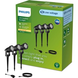 Philips 8720169269392 LED nízkonapäťové vonkajšie svietidlo Caper | 3W integrovaný LED zdroj | 2700K