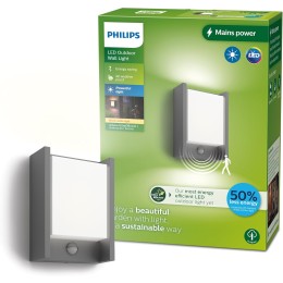 Philips 8720169263833 LED vonkajšie nástenné svietidlo Arbour | 3,8W integrovaný LED zdroj | 800lm |
