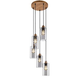 Rabalux 98072125 závesný luster Tanno E27