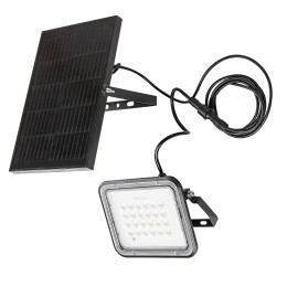 Rabalux 98077141 LED solárne vonkajšie nástenné svietidlo Melk  | 7W integrovaný LED zdroj | 1000lm