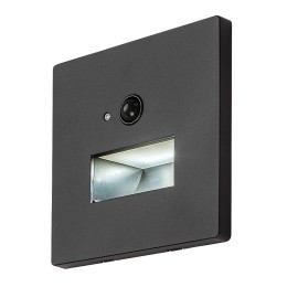 Rabalux 77197 LED vonkajšie nástenné svietidlo Lunca | 1W integrovaný LED zdroj | 15lm | 3000/4500/6