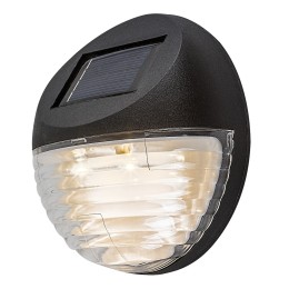 Rabalux 77203 LED solárne vonkajšie nástenné svietidlo Lermos | 0,1W integrovaný LED zdroj | 3lm | 3