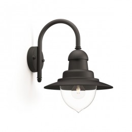 Philips 01652/30 / PN vonkajšia nástenná lampa Raindrop 1x60W | E27 | IP44