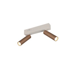 Trio T849210265 LED bodové stropné svietidlo AMBALA  | 5W integrovaný LED zdroj | 2x500lm | 2300+300