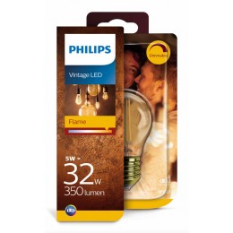 Philips 8718696814116 LED žiarovka Vintage Classic 5W | E27 | 2200K