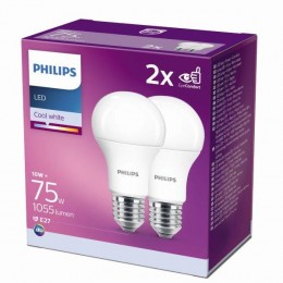 Philips 8718699726997 2x LED žiarovka 1x11W | E27 | 4000K