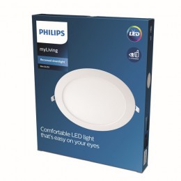 Philips 8718699760038 LED zápustné bodové svietidlo Slim 1x20W | 1750lm | 3000K