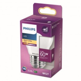Philips 8718699762858 LED žiarovka 1x6,5W | E27 | 806lm | 2700K