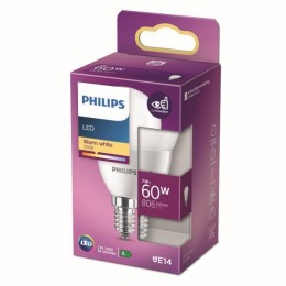 Philips 8718699772239 LED žiarovka 1x7W | E14 | 806lm | 2700K