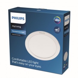 Philips 8719514250185 LED zápustné bodové svietidlo Diamond cut 1x17W | 1600L | 4000K