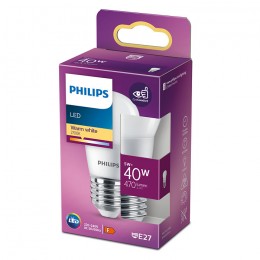 Philips 8719514309401 LED žiarovka 5W / 40W | E27 | 470lm | 2700K | P45