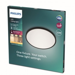 Philips 8719514327085 LED stropnica Super Slim 1x22W | 2000lm | 2700K