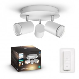 Philips Hue 8719514340916 LED kúpeľňové prisadené stropné svietidlo Adore 1x22,5W | 350lm | 2200-650