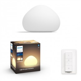 Philips Hue 8719514341395stolná lampička Wellner 1x6w | E27 | 570-800lm | 2200-6500K - White Ambianc