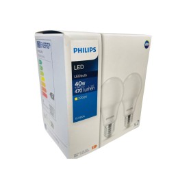 Philips 8719514471078 LED sada žiaroviek 2-set | 4,9W E27 | 470 lm | 2700K