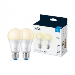 WiZ Dimmable 871951455007 sada LED žiaroviek 2x8W | E27 | 806 lm | A60 | 2700K