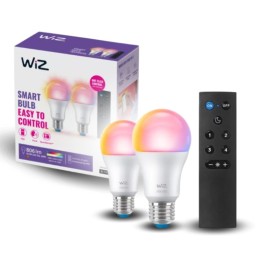 Philips WiZ 8720169074972 LED sada žiaroviek | 8,5W E27 | 806lm | 2200-6500+RGBK