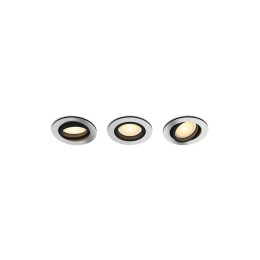 Philips Hue 8720169319813 LED zapustené svietidlo Milliskin | 3x4,2W GU10 | 3x400lm | 2200-6500K