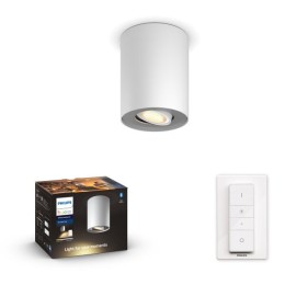 Philips Hue 8720169320291 LED bodové stropné svietidlo Pillar | 4,2W GU10 | 400lm | 2200-6500K