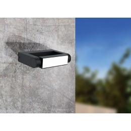 Eglo 98707 LED vonkajšie nástenné svietidlo Brianza 1x4,8W | 450lm | 3000K | IP44